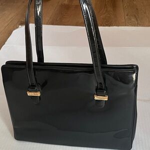Original by Holman vintage Black Patent Shoulder Bag